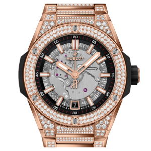 INTEGRATED TIME ONLY KING GOLD PAVÉ_456.OX.0180.OX.3704